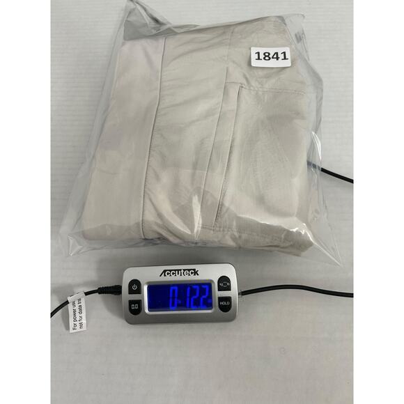 Athleta Trekkie Hike Pants Womens 16 Cream Beige Ripstop Straight Outdoor Hiking - Picture 14 of 14